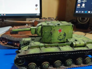 KV 2 Panzer 3D Druckmodell