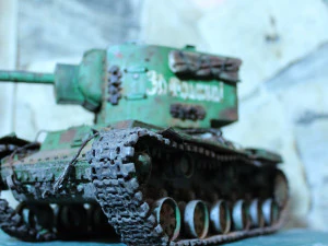 KV 2 Panzer 3D Druckmodell