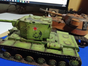 kv 2 tanks Modèles 3D en vedette