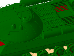 is 3 tanks 3D Model