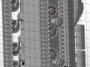 is 3 tanks 3D Model