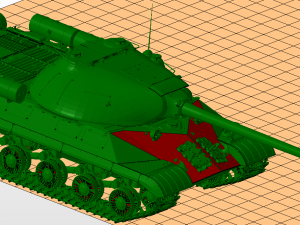 is 3 tanks 3D Model