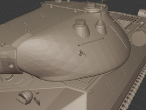 is 3 tanks 3D Model