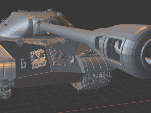 is 3 tanks 3D Model