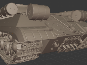 is 3 tanks 3D Model