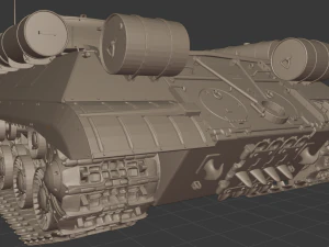 is 3 tanks 3D Model