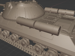 is 3 tanks 3D Model