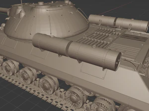 is 3 tanks 3D Model