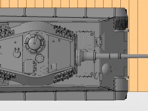 tiger ii knigstiger tank 3D Модель