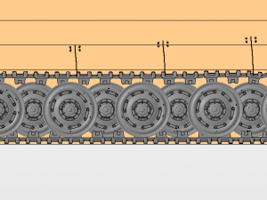 tiger ii knigstiger tank 3D Модель