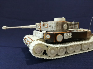 tiger p tanks Model Cetak 3D