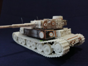 tiger p tanks Model Cetak 3D