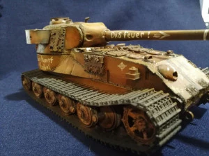 tanks panzer vk 7201 3D Print Model