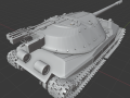 Russian Tanks Object 705 3D Model