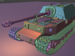 elephant tanks 3D Print Model