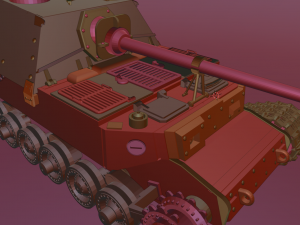 elephant tanks Modello di stampa 3D