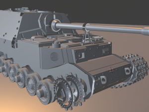 elephant tanks Modello di stampa 3D