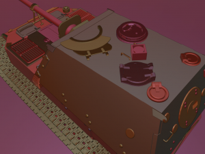 elephant tanks Modello di stampa 3D