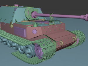 ferdinand tanks Modelo de Impressão 3D