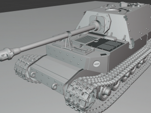 ferdinand tanks 3D Принт Модель
