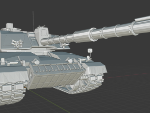 challenger 2 tanks 3D Print Model
