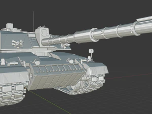 sfidante 2 carri armati Modello di stampa 3D