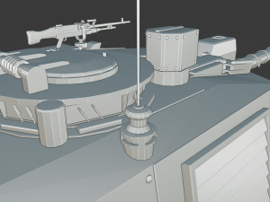 challenger 2 tanks Model Cetak 3D