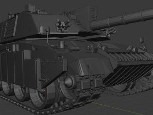 challenger 2 tanks 3D Print Model