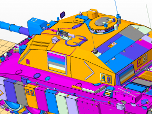 challenger 2 tanks Model Cetak 3D