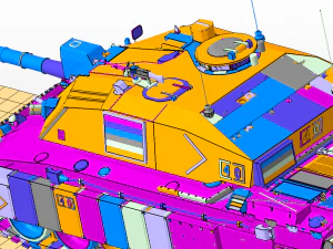 challenger 2 tanks 3D Print Model