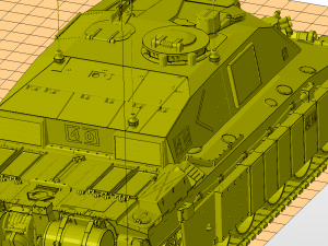challenger 2 tanks Model Cetak 3D