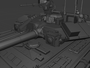 russian tanks t90 vladimir 3D Model