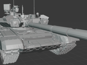 russian tanks t90 vladimir 3D Model