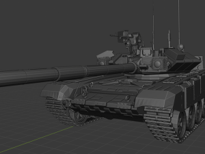 russian tanks t90 vladimir 3D Model