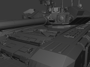 russian tanks t90 vladimir 3D Model