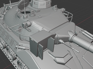 amx-30 tanks Modelo 3D