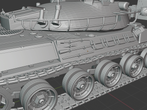 amx-30 tanks Modelo 3D