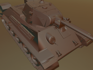 tanks t34-76 1941 3Dモデル