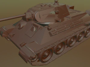 tanks t34-76 1941 3D Model
