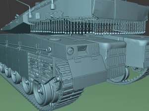 tanks merkava iv 3D Model