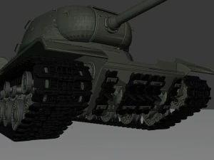 adalah 1 tank Model 3D