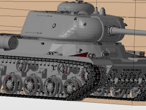 is 1 tanks Model 3D