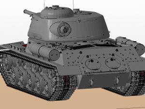 is 1 tanks Model 3D