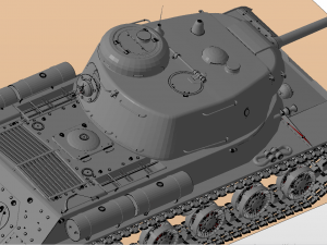 is 1 tanks Model 3D