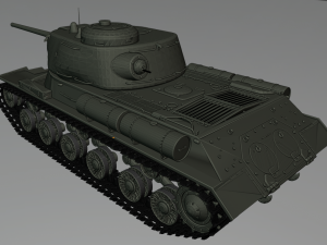 is 1 tanks Model 3D