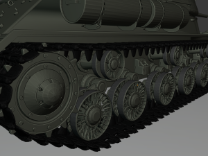 is 1 tanks Model 3D