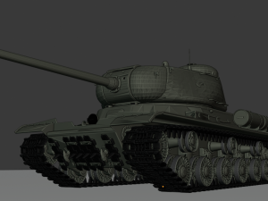is 1 tanks Model 3D