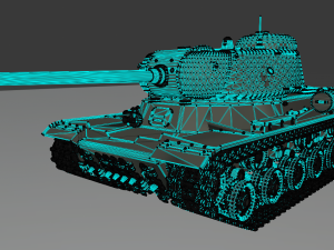 is 1 tanks Model 3D