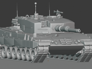 leopard 2 tanks 3D Model