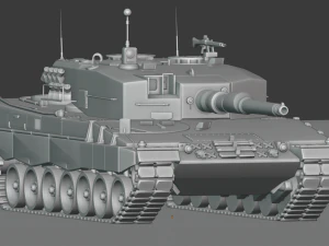 macan tutul 2 tank Model 3D